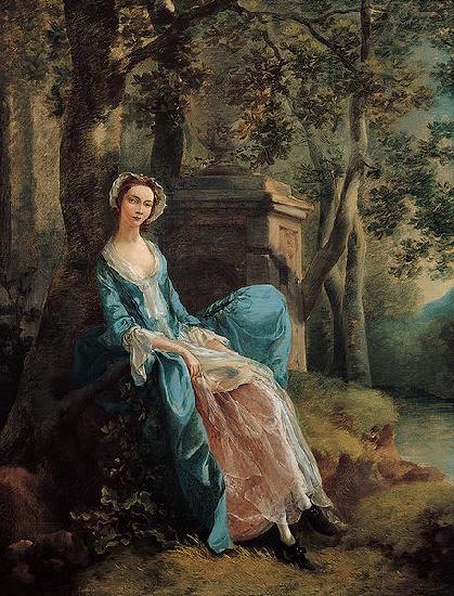 Thomas Gainsborough Portrait of a Woman oil painting image